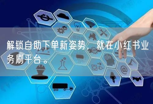 解锁自助下单新姿势，就在小红书业务刷平台。
