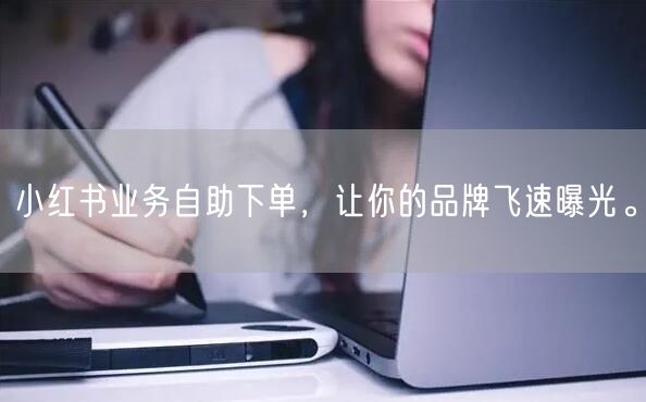 小红书业务自助下单，让你的品牌飞速曝光。