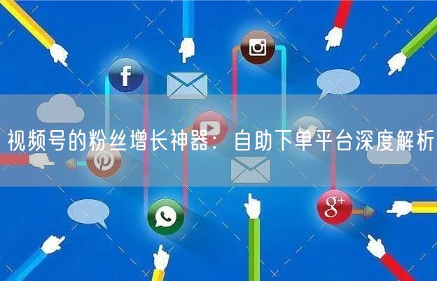 视频号的粉丝增长神器:自助下单平台深度解析