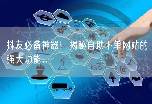 抖友必备神器！揭秘自助下单网站的强大功能。