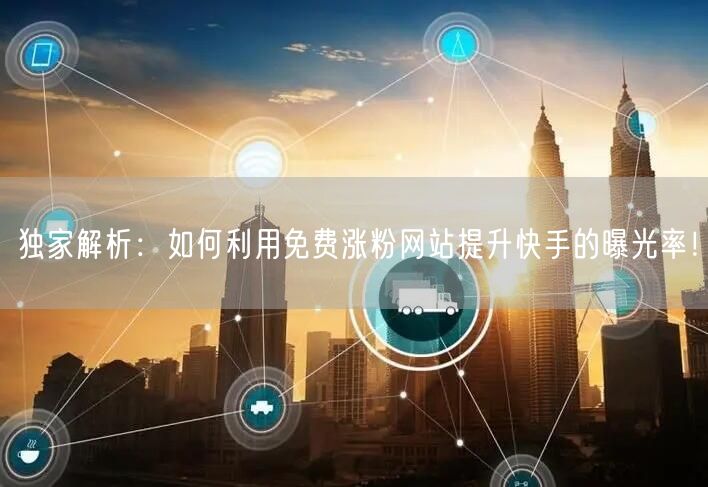 独家解析：如何利用免费涨粉网站提升快手的曝光率！