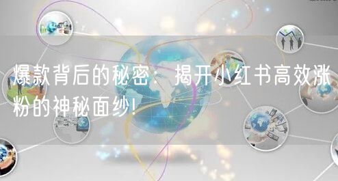 爆款背后的秘密：揭开小红书高效涨粉的神秘面纱!