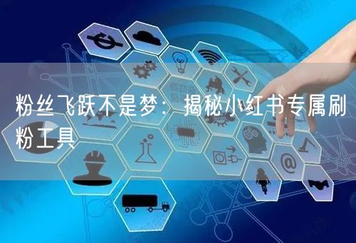 粉丝飞跃不是梦：揭秘小红书专属刷粉工具